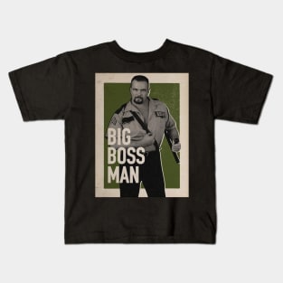 Big Boss Man Vintage Kids T-Shirt